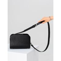 Bayan çanta deri Cross Body CB1002 Siyah