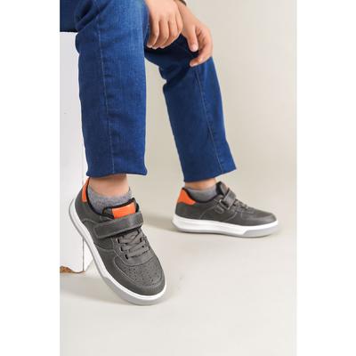 1009 Prime Kids Shoes Gray/Orange