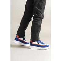 1015 Star-X Children's Shoes Blue White Orange