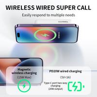 15W Wireless Magnetic PD Super Fast Power Bank T-F25