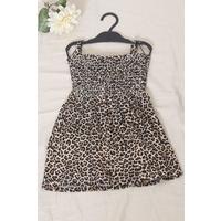 2-6 Years Old Children's Dress with Rope Straps Leopard - 12523.1771.