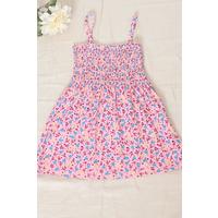 2-6 Years Old Children's Dress with Rope Straps Light Pink - 12523.1771.