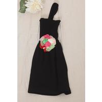 2-6 Years Old Children's Dress with Rope Straps Black - 12523.1771.