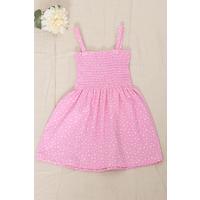 2-6 Years Old Children's Dress with Rope Straps Pink1 - 12523.1771.