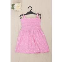 2-6 Years Old Children's Dress with Rope Straps Pink1 - 12523.1771.