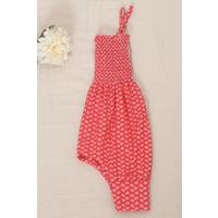 2-6 Years Rope Strap Jumpsuit Red - 12329.1771.