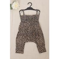 2-6 Years Rope Strap Jumpsuit Leopard - 12329.1771.