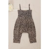 2-6 Years Rope Strap Jumpsuit Leopard - 12329.1771.