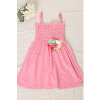 2-6 Years Old Children's Dress with Rope Straps Pink2 - 12523.1771.