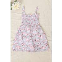 2-6 Years Old Children's Dress with Rope Straps Gray - 12523.1771.