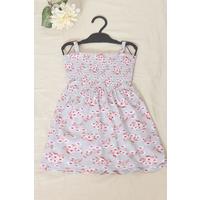 2-6 Years Old Children's Dress with Rope Straps Gray - 12523.1771.