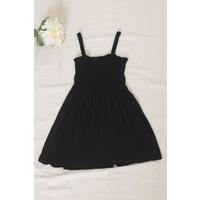 2-6 Years Old Children's Dress with Rope Straps Black1 - 12523.1771.