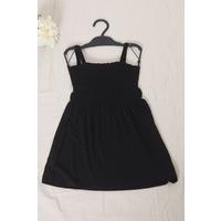 2-6 Years Old Children's Dress with Rope Straps Black1 - 12523.1771.