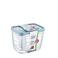 Set of 2 Deep Trend Storage Containers 6 L-02 0993
