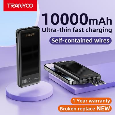 Power Bank 3 в 1  Цифровой дисплей Большая емкость T-D06