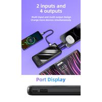 3 in 1 Line Power Bank  Screen Digital Display High Capacity T-D06