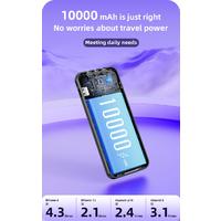 3 in 1 Line Power Bank  Screen Digital Display High Capacity T-D06