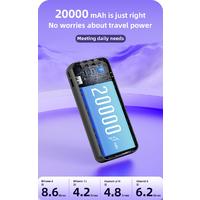 3 in 1 Line Power Bank  Screen Digital Display High Capacity T-D07