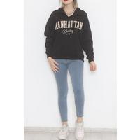 3 Thread Printed Sweat Black - 896.1247.