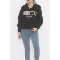 3 Thread Printed Sweat Black - 896.1247.