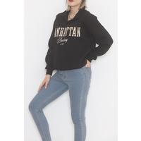 3 Thread Printed Sweat Black - 896.1247.