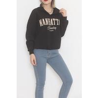 3 Thread Printed Sweat Black - 896.1247.