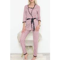 3'Lü Pijama Takımı Liladesenli1 - 11497.1048.