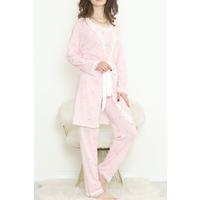 3'Lü Pijama Takımı Pembe - 19198.1049.