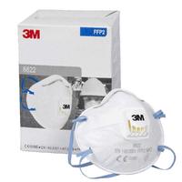 3M 8122 FFP2 желдеткіш шаң мен тұманға қарсы маска