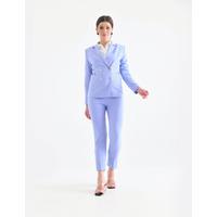 4 Button Accessory Suit Baby Blue