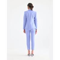 4 Button Accessory Suit Baby Blue