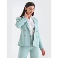 4 Button Accessory Suit Mint Green