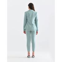 4 Button Accessory Suit Mint Green