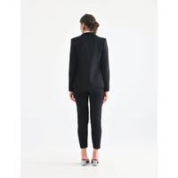 4 Button Accessories Suit Black