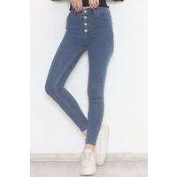 4 Button Skinny Jeans Blue - 5261.1606.