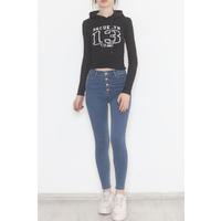 4 Button Skinny Jeans Blue - 5261.1606.