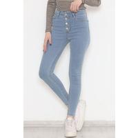 4 Button Skinny Jeans Light Blue - 5261.1606.