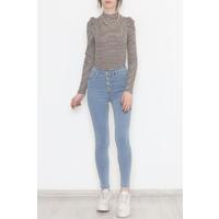 4 Button Skinny Jeans Light Blue - 5261.1606.