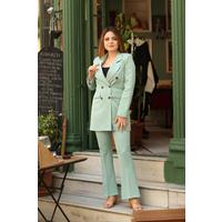 6 Button Spanish Suit Mint Green