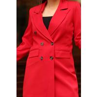 6 Button Spanish Suit Red