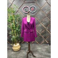 6 Button Spanish Suit Plum