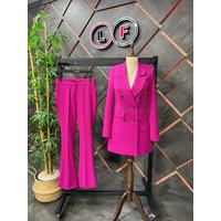 6 Button Spanish Suit Fuchsia