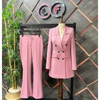 6 Button Spanish Suit Dusty Rose