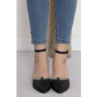 7 Cm Heeled Shoes Black Leather - 18214.264.