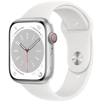 Apple Watch Series 8 45mm gümüş