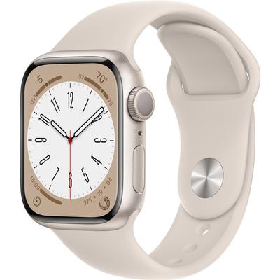 Apple Watch Serisi 8 45 мм yıldız ışığı