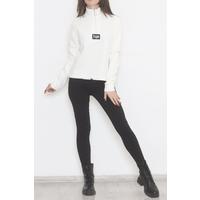 Crest Zippered Sweat White - 12587.514.