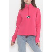 Coat of Arms Zipper Sweat Fuchsia - 12587.514.