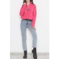 Coat of Arms Zipper Sweat Fuchsia - 12587.514.