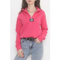 Coat of Arms Zipper Sweat Fuchsia - 12587.514.